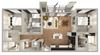 Kennedy Floor Plan Kennedy Floor Plan at The Fitzroy San Marcos Apartments, San Marcos